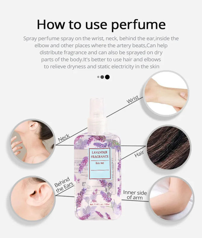 Women's Fragrance Body Spray-Valley Lily Fragrance