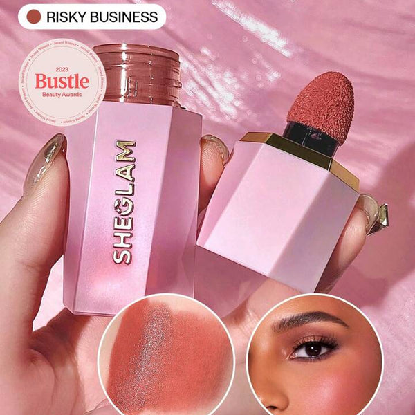 Sheglam Color Bloom Liquid blush-Risky Business