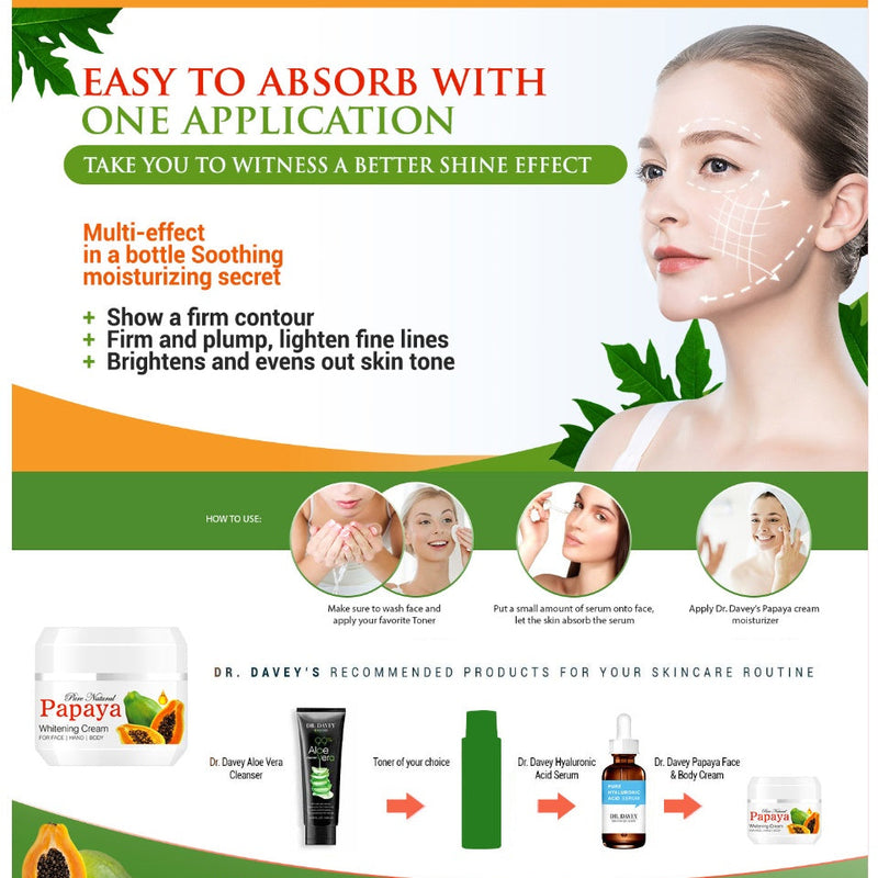 🌟৩০ বছরের মেসতা পরিষ্কার হবে-Papaya Whitening and Melasma Cream