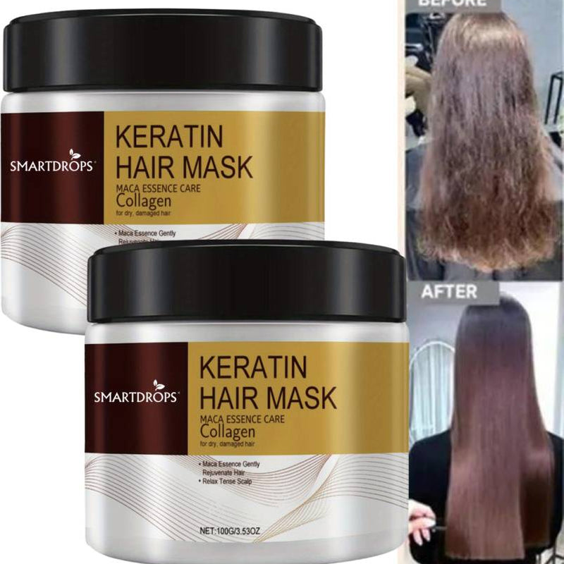 Keratin Hair Treatment Mask For Smooth & Shine Hair