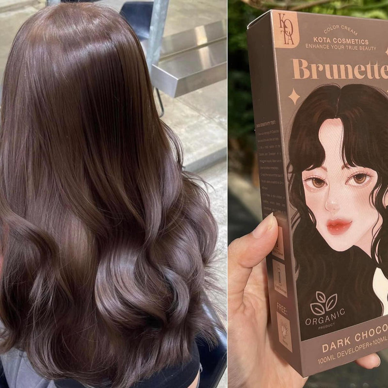 রেডিশ ব্রাউন-KOTA Hair Color Cream