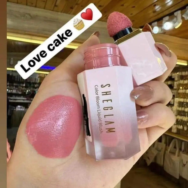 Sheglam Color Bloom Liquid blush-Love Cake