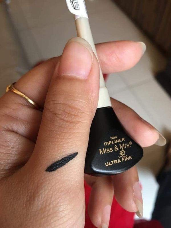 Miss & Mrs. Ultra-Fine Dipliner-Black Color