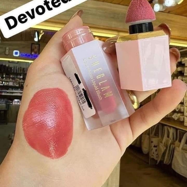 Sheglam Color Bloom Liquid blush-Devoted