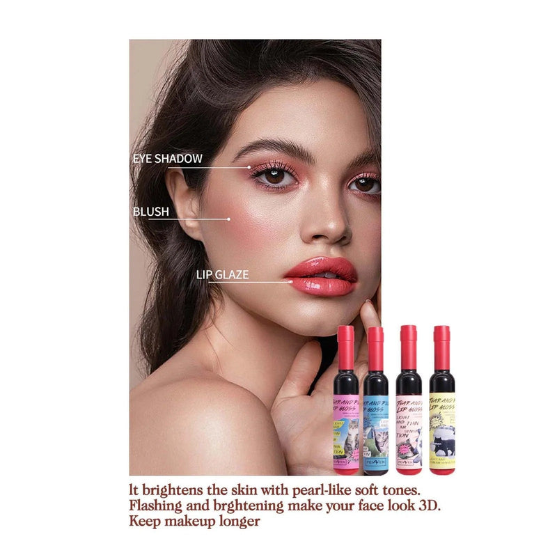 Wine Lip Tint-4 pcs set