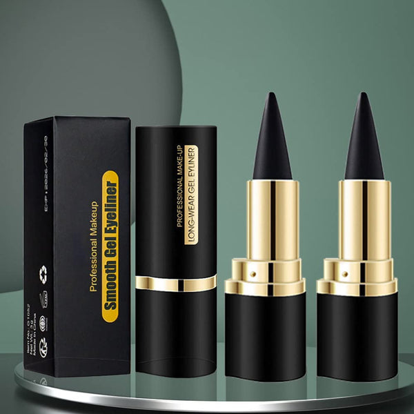 Natural Black Eyeliner & Gel Pencil-3pcs