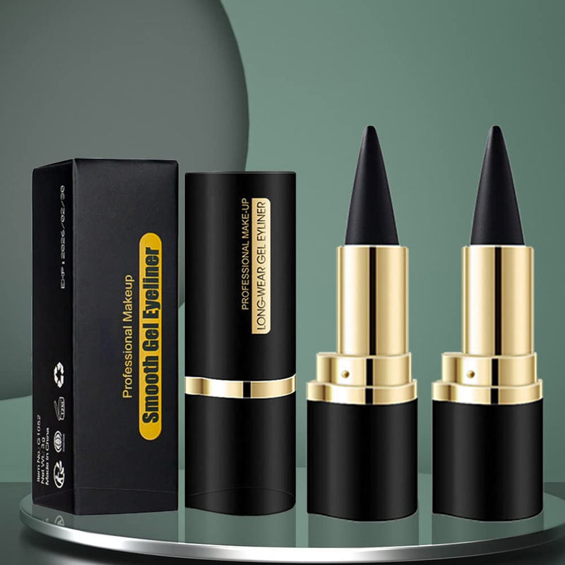 Natural Black Eyeliner & Gel Pencil-1pcs