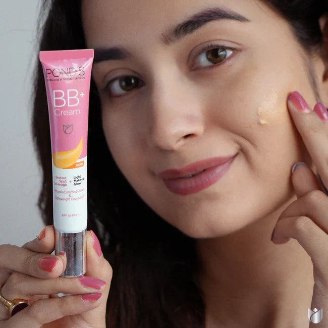 Ponds BB+ Cream Instant Spot Coverage + Light Make-up Glow (Ivory shad)