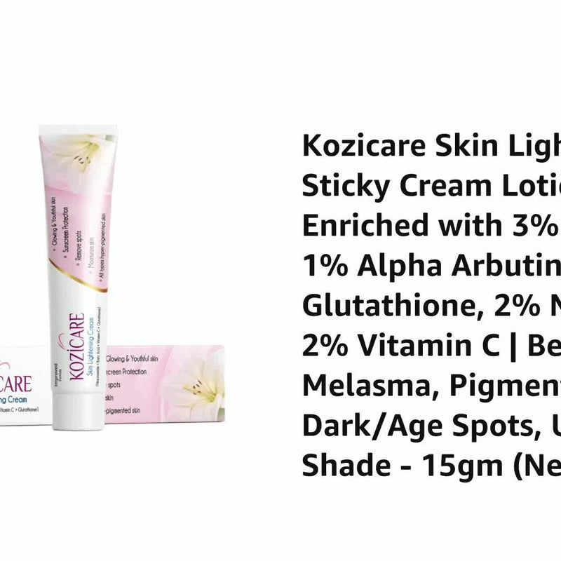 Kozicare Skin Whitening Cream