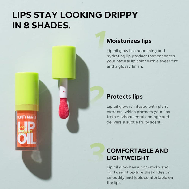 BEAUTY GLAZED Lip Essence Lip Oil-Shad No 106