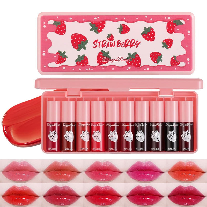 A-B-C Set Combo-30 Colors Lip Tint Stain Set, Korean Lip Gloss