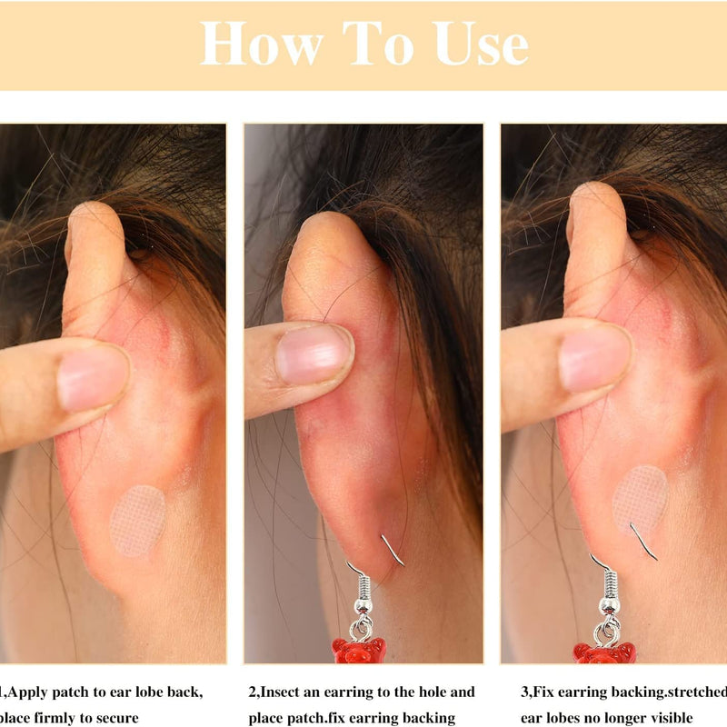Ear Lobe Support Patches-300pcs
