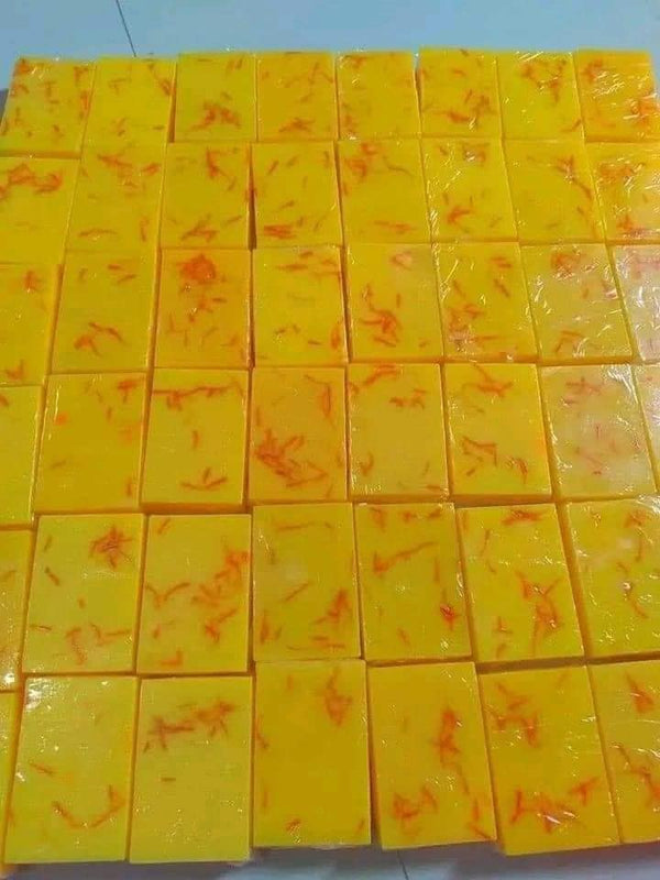 ( ২ পিসের সেট ) Saffron Goat Milk Handmade Soap