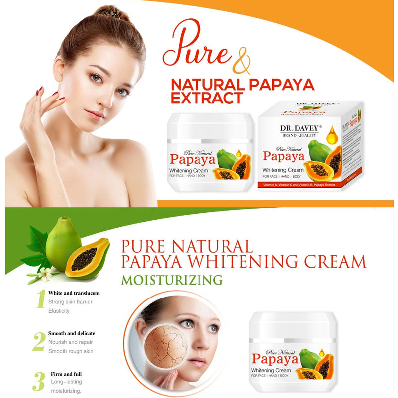 🌟৩০ বছরের মেসতা পরিষ্কার হবে-Papaya Whitening and Melasma Cream