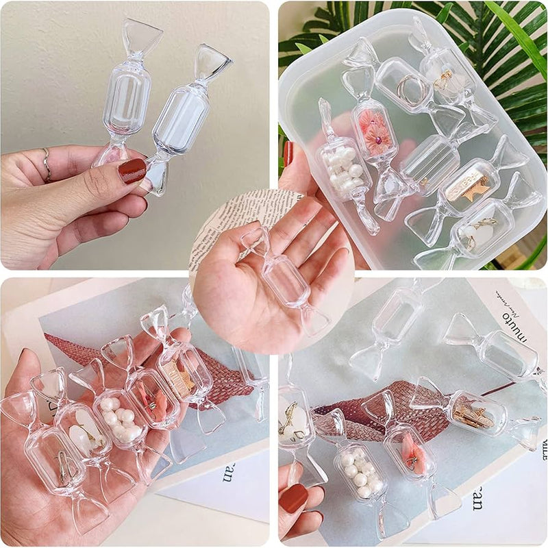 ক্যান্ডি শেপ মিনি জুয়েলারী বক্স-Candy Shaped Jewelry Box-10pcs Set