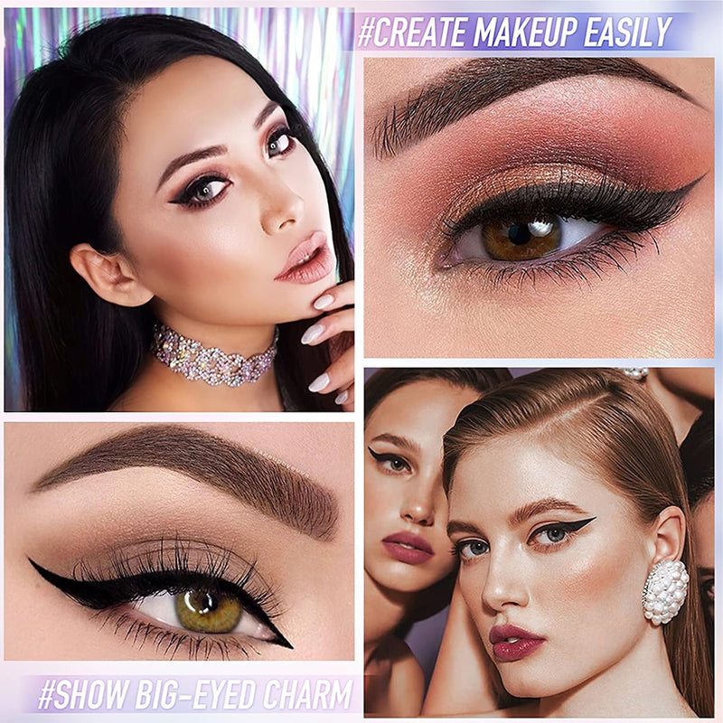 Eid Offer-2 pcs-Miss Rose Stamp Eyeliner 2 in 1