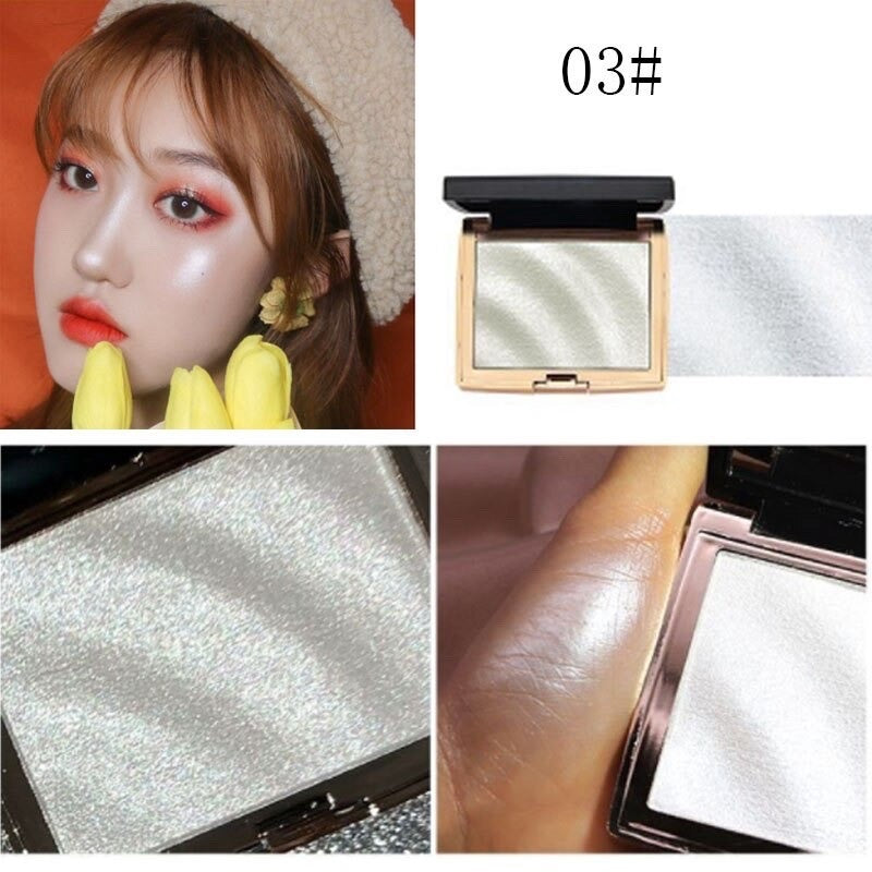 HOJO Highlighter Waterproof Shimmer Glitter-SILVER