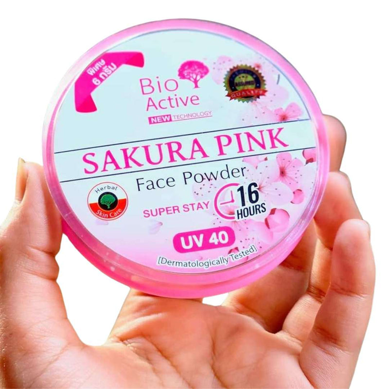 Bio Active Sakura White Face Powder-02 Natural Shade