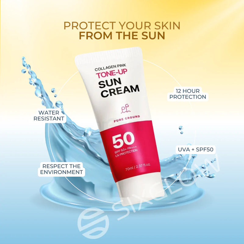 Day cream + sunscreen- Sun Cream SPF50+ UV Protection 70ML