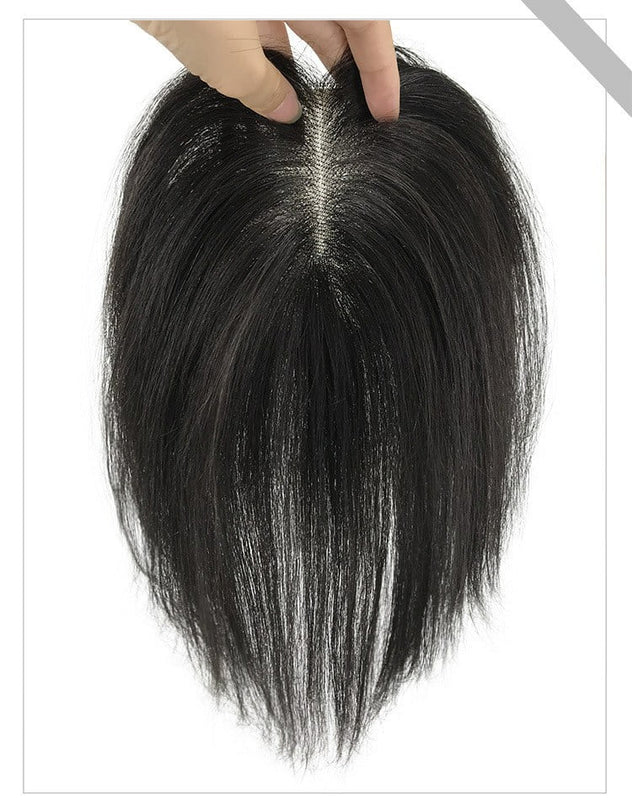 ( ন্যাচারাল ব্ল্যাক ) Clip In Hair Piece Women Real Hairpiece - China To BD Web