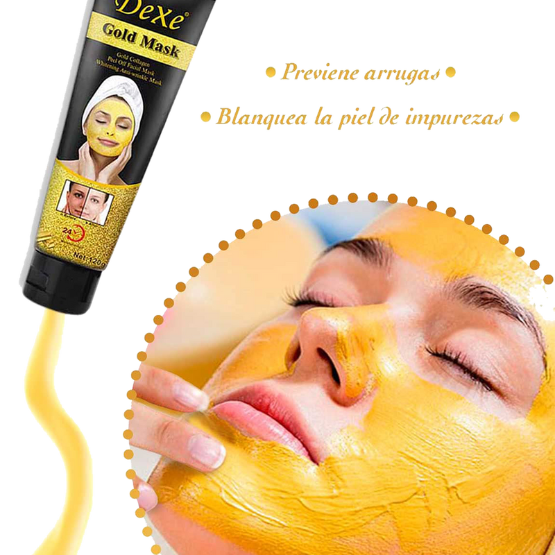 Dexe Gold Collagen Peel Off Mask