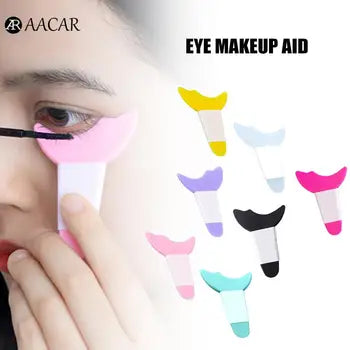 ২ পিচ-Eyeliner Template Silicone Stencil-2pcs