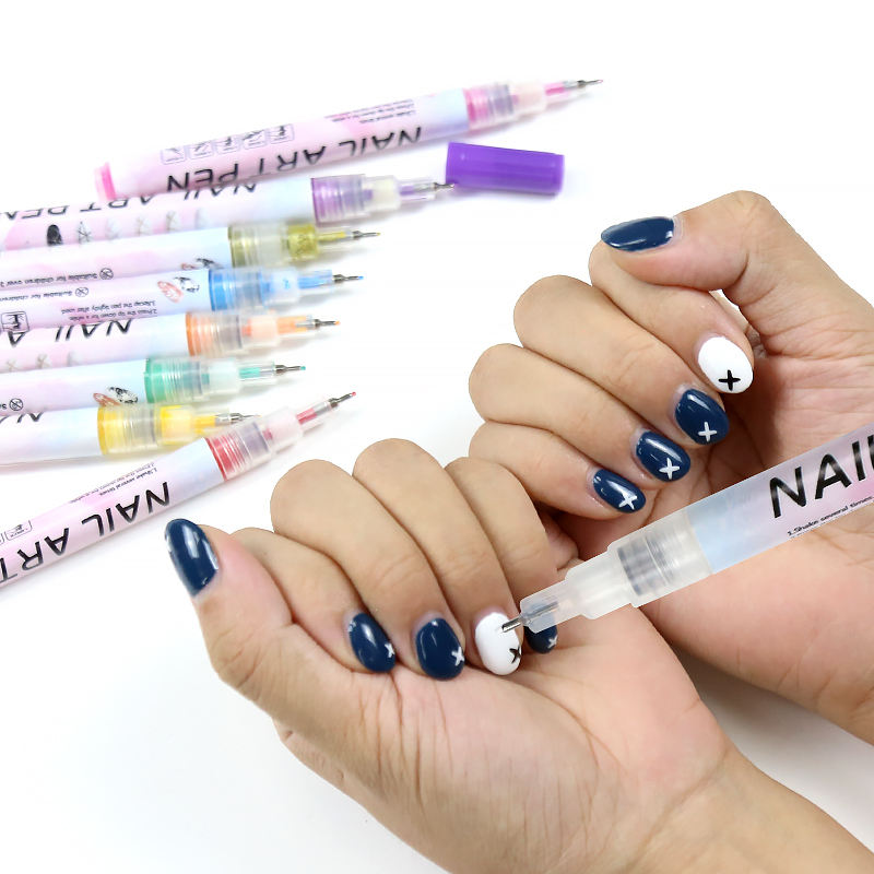 Nail Art Pen Set (Multi Color)