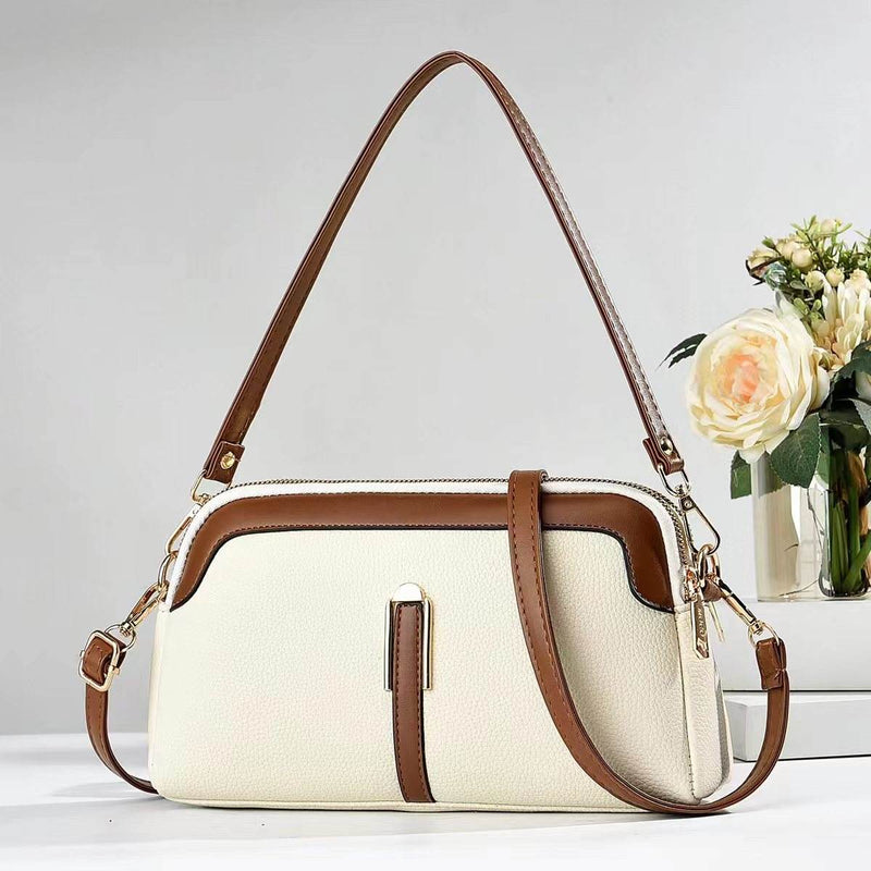 Ladies Women's Hand Bags-Brown