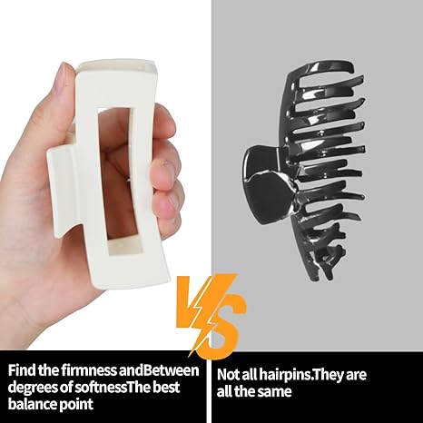 Squishy Pinchable Hair Clamps