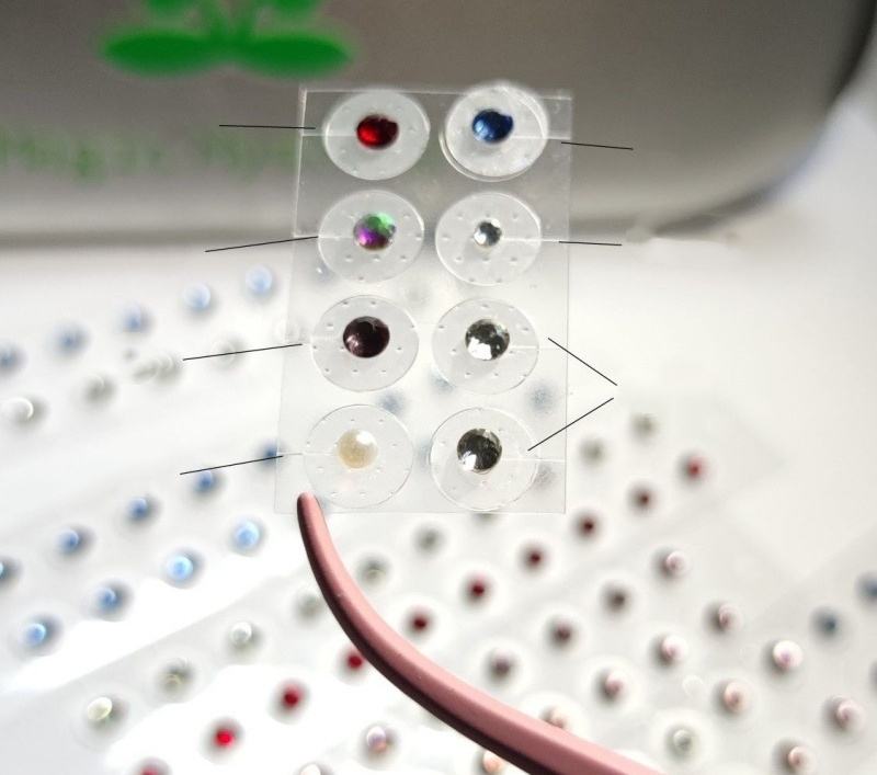 Mini Crystal Stud Earrings Set