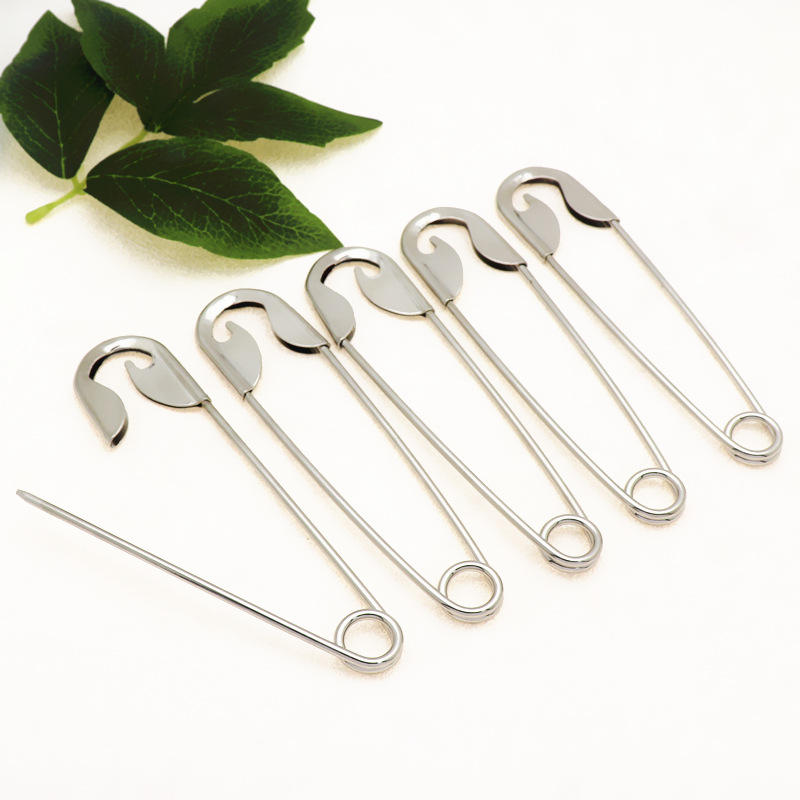 Safety Pin Hair Bun Stick Clip