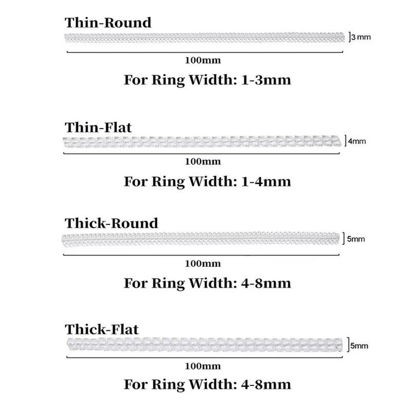 Gold Plated Ring Size Adjuster Set