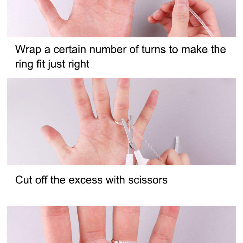 Gold Plated Ring Size Adjuster Set