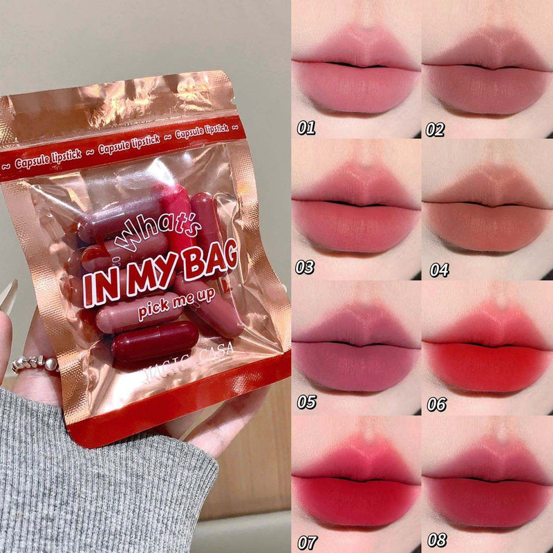 💊✨ Capsule Lip Glaze – Cute Look, Juicy Lips! ✨💄
