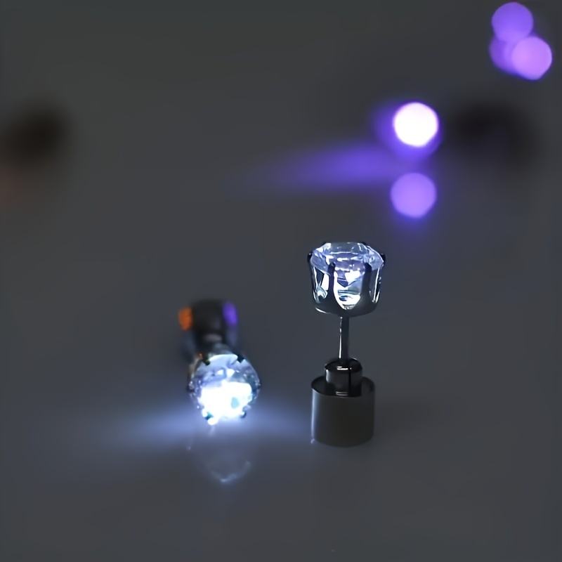 LED Light Crystal Earrings