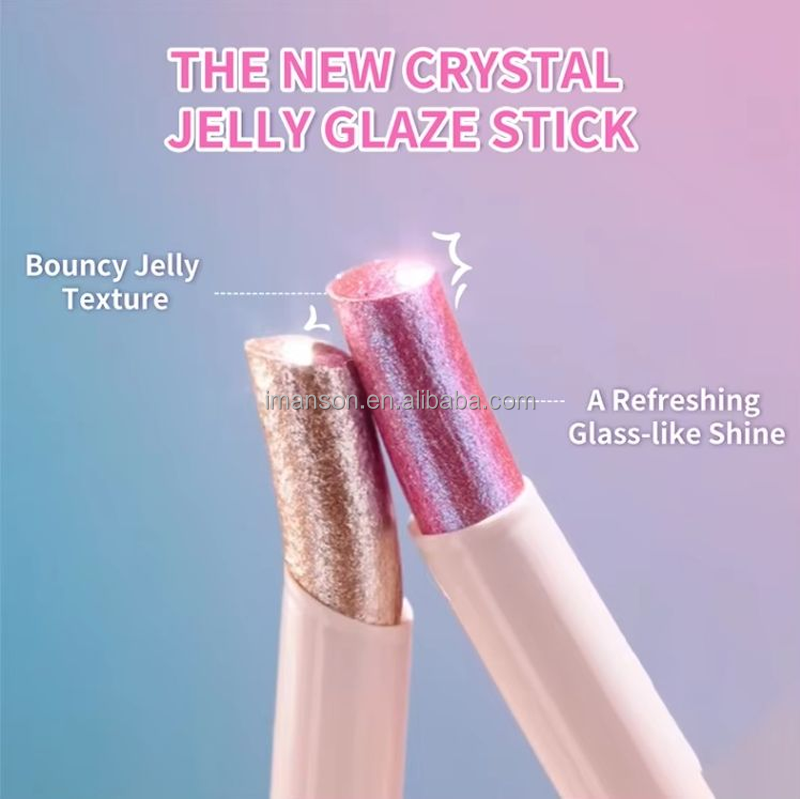 ✨💖Purple-পার্টি, ফটোশুট বা ডেইলি মেকআপ-Jelly Shimmer Stick / Glitter Eyeshadow Stick