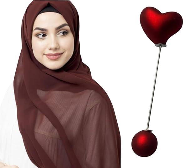 Heart Shaped Loop Takni Pins