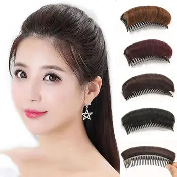১ পিচ লাইটব্রাউন কালার -Invisible Fluffy Hairs Pad-1pcs-Light Brown Color
