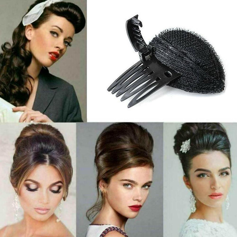 (৩ পিচের সেট ) Puff Hair Head Cushion Invisible Fluffy Hair Pad Sponge Clip - China To BD Web