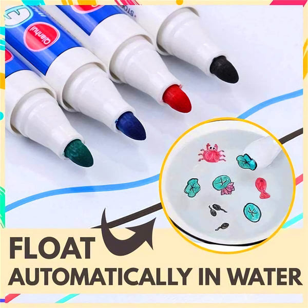 Water Floating Pens-8 pcs