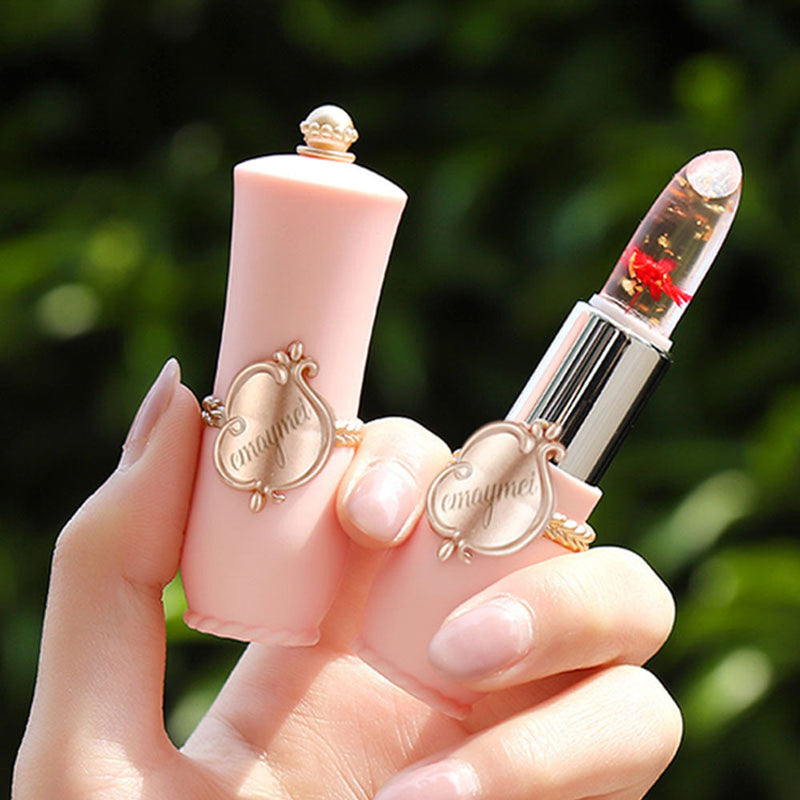 ( ৩ পিসের সেট ) Jelly Dried Flower Color Changing Lip Balm