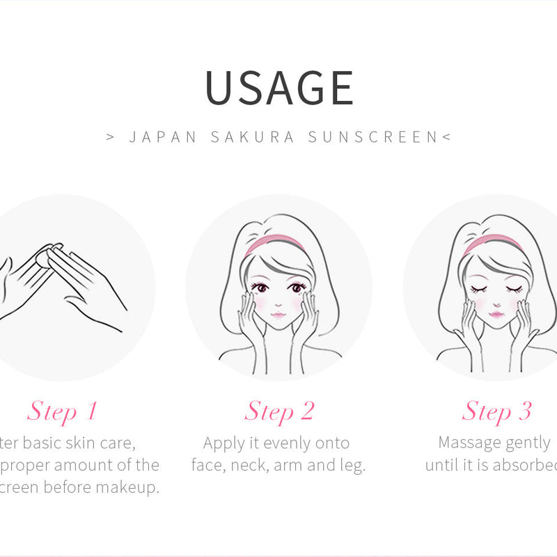 Japan-Sakura Sunscreen