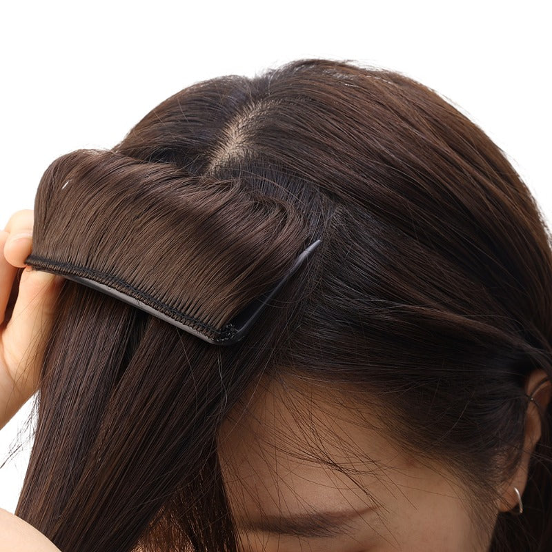 ১ পিচ লাইটব্রাউন কালার -Invisible Fluffy Hairs Pad-1pcs-Light Brown Color