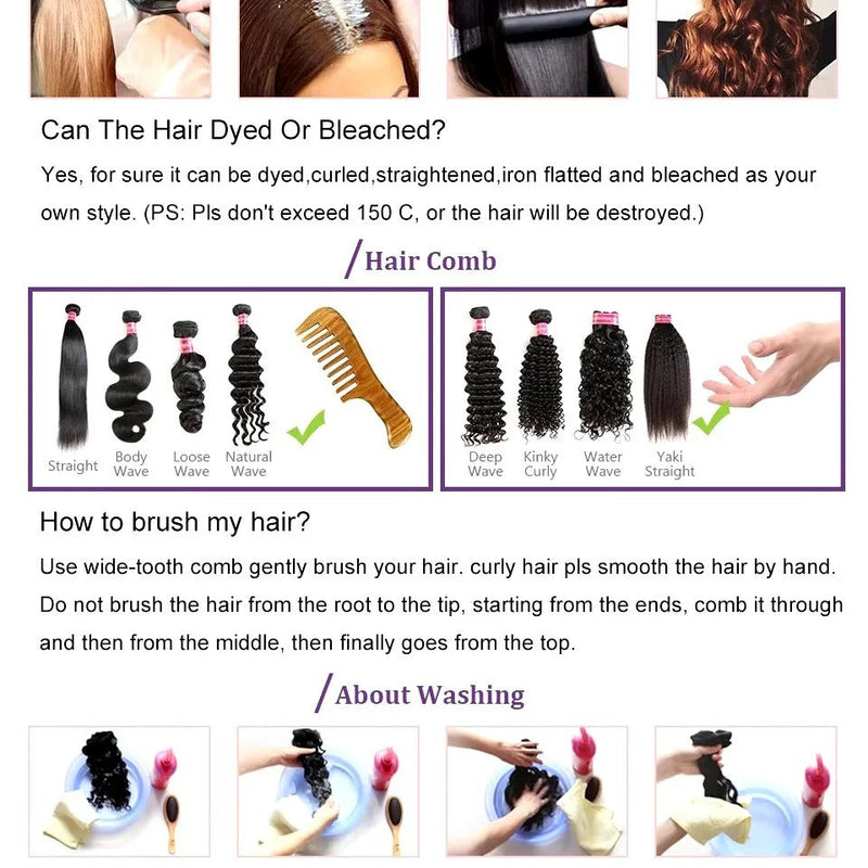 ✨ কালো কালার ✨Long Straight Claw Ponytail Hair