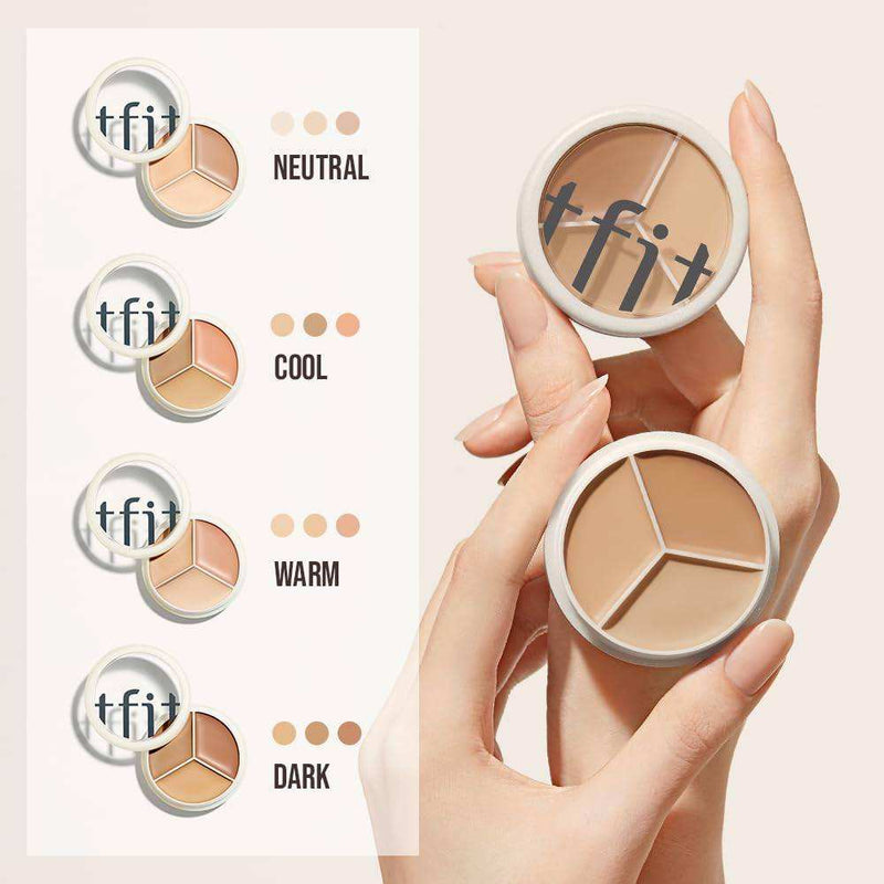 TFIT 3 Color Concealer Palette