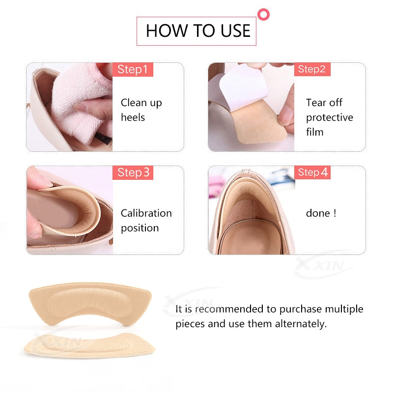 ৫ জোড়া নিলে ৫০০ টাকা -Heel pad Soft Foam High Heel-5 Pair