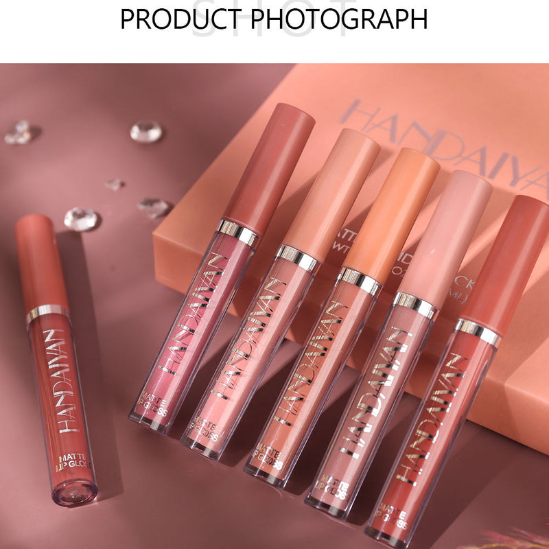 Handaiyan 6 Color Matte Liquid Lipstick