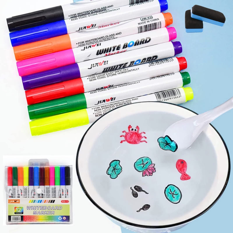 Water Floating Pens-8 pcs
