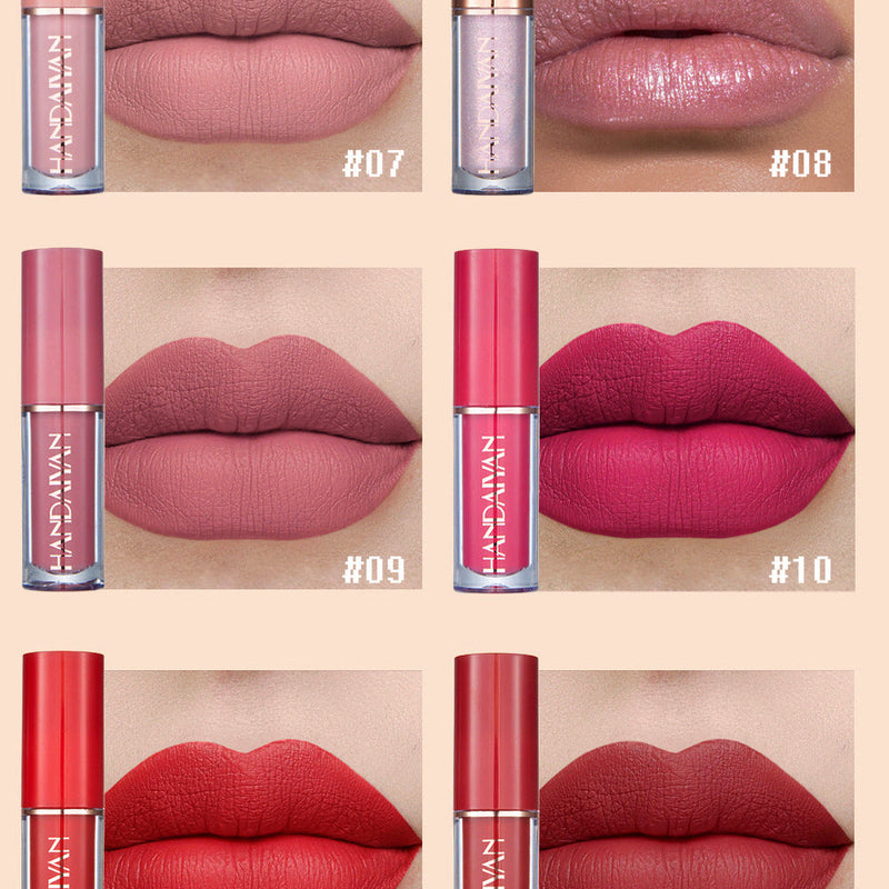 Handaiyan 12 Color Matte Liquid Lipstick