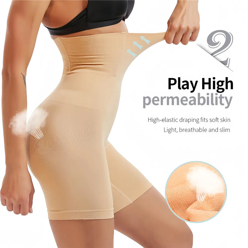 L-33/35 Waist Inche-High Waist Trainer Panties
